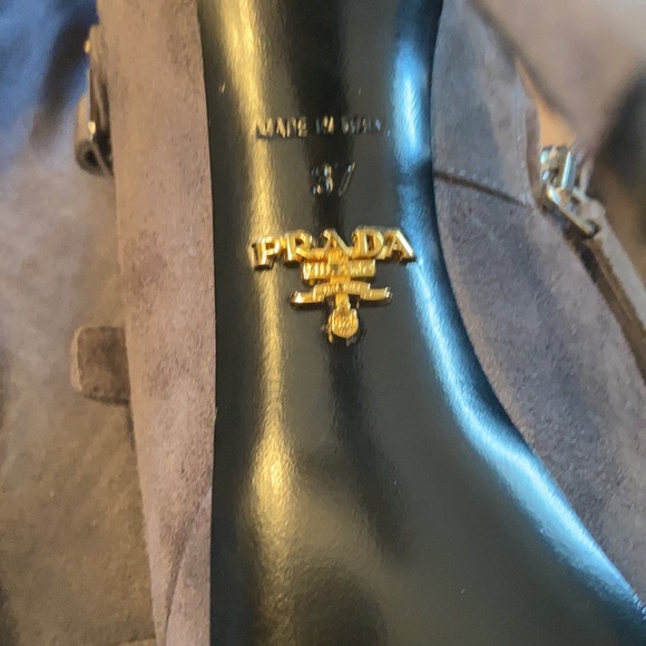 Prada Gray Booties - Picture 6 of 6